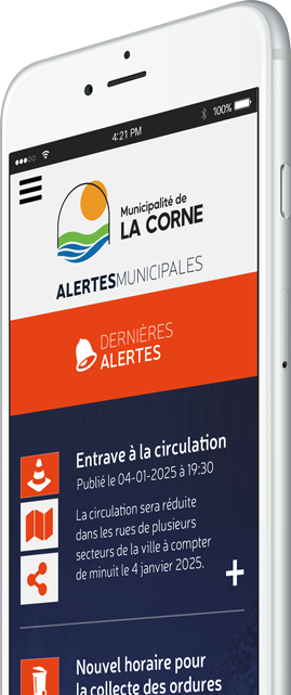 Alertes - Municipalité de La Corne